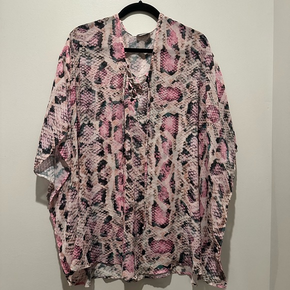 Show Me Your Mumu Peta Python Tunic Small - Picture 2 of 8